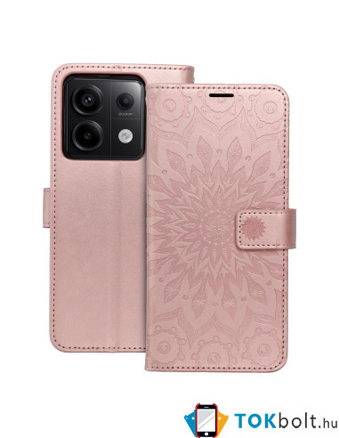 FORCELL MEZZO mandala mintás telefontok Xiaomi Redmi Note 13 Pro 5G telefonhoz - RÓZSAARANY