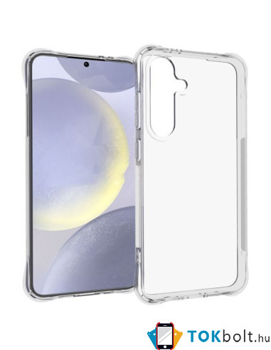 Rugalmas TPU tok Samsung Galaxy S24 FE készülékhez - ÁTTETSZŐ