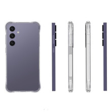 Rugalmas TPU tok Samsung Galaxy S24 FE készülékhez - ÁTTETSZŐ