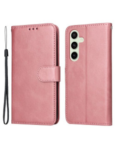 Oldalra nyíló tok Samsung Galaxy S24 FE telefonhoz - RÓZSAARANY