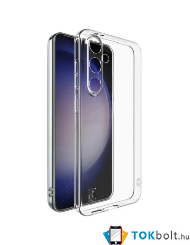 Rugalmas TPU tok Samsung Galaxy S24 FE készülékhez - ÁTTETSZŐ