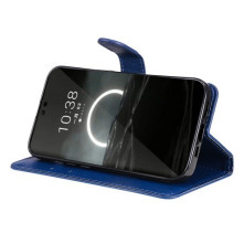 Oldalra nyíló tok Huawei Pura 70 telefonhoz - KÉK