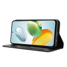 Oldalra nyíló tok Honor 200 Smart telefonhoz - FEKETE