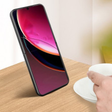 Kemény műanyag és rugalmas TPU hibrid tok Motorola Razr 50 telefonhoz - PIROS