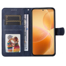 Oldalra nyíló tok Xiaomi 14T Pro telefonhoz - KÉK