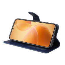 Oldalra nyíló tok Xiaomi 14T Pro telefonhoz - KÉK