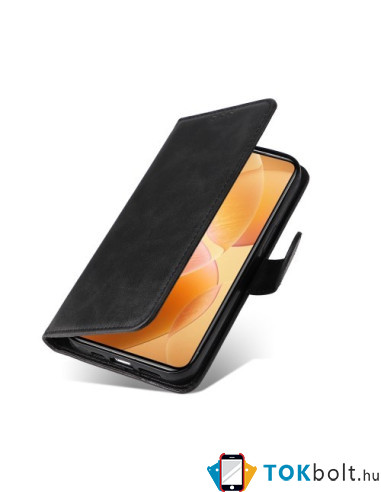 Oldalra nyíló tok Xiaomi 14T Pro telefonhoz - FEKETE