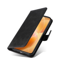 Oldalra nyíló tok Xiaomi 14T Pro telefonhoz - FEKETE