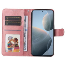 Oldalra nyíló tok Xiaomi 14T telefonhoz - RÓZSAARANY