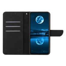 Oldalra nyíló tok Honor 200 Smart telefonhoz - FEKETE