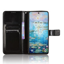 Oldalra nyíló tok TCL 50 Pro NxtPaper telefonhoz - FEKETE