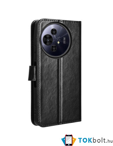 Oldalra nyíló tok TCL 50 Pro NxtPaper telefonhoz - FEKETE