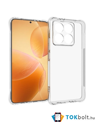 Rugalmas TPU tok Xiaomi 14T készülékhez - ÁTTETSZŐ
