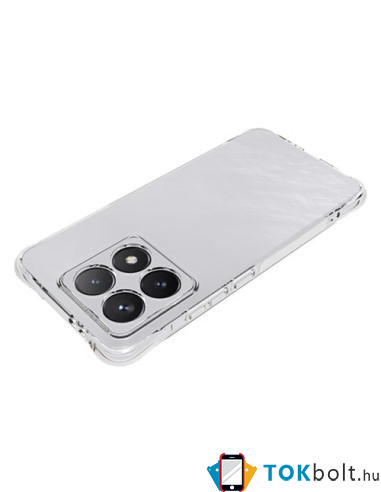 Rugalmas TPU tok Xiaomi 14T készülékhez - ÁTTETSZŐ
