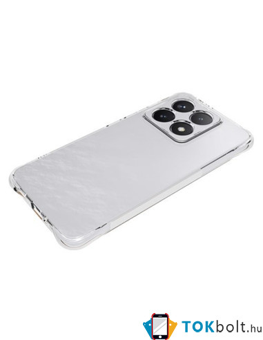 Rugalmas TPU tok Xiaomi 14T készülékhez - ÁTTETSZŐ