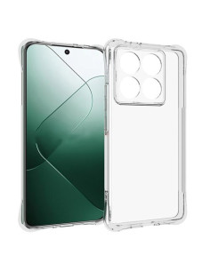 Rugalmas TPU tok Xiaomi 14T Pro készülékhez - ÁTTETSZŐ