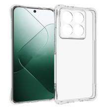 Rugalmas TPU tok Xiaomi 14T Pro készülékhez - ÁTTETSZŐ