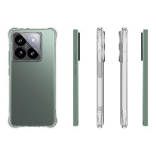 Rugalmas TPU tok Xiaomi 14T Pro készülékhez - ÁTTETSZŐ