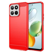 Honor 200 Smart karbon mintás tok - PIROS