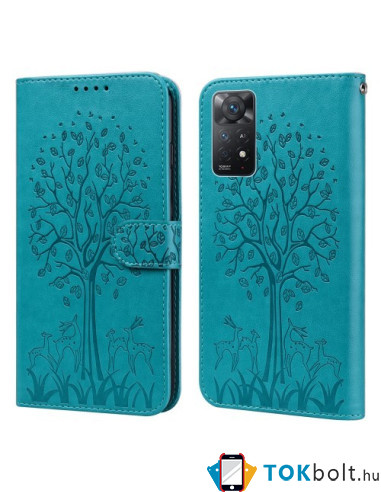 Oldalra nyíló mintás telefontok Xiaomi Redmi 10/Redmi 10 2022/Redmi Note 11 4G/Redmi 10 Prime telefonhoz -