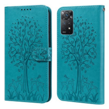 Oldalra nyíló mintás telefontok Xiaomi Redmi 10/Redmi 10 2022/Redmi Note 11 4G/Redmi 10 Prime telefonhoz -