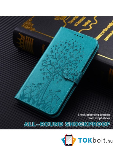 Oldalra nyíló mintás telefontok Xiaomi Redmi 10/Redmi 10 2022/Redmi Note 11 4G/Redmi 10 Prime telefonhoz -