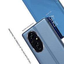 Flip telefontok átlátszó előlappal Honor 200 készülékhez - KÉK
