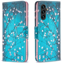 Oldalra nyíló mintás telefontok Samsung Galaxy A16 4G / A16 5G telefonhoz - TAVASZI VIRÁG