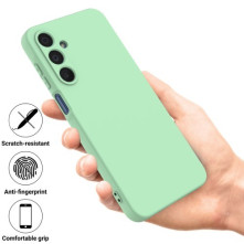 Rugalmas TPU tok Samsung Galaxy A16 4G / A16 5G készülékhez - ZÖLD