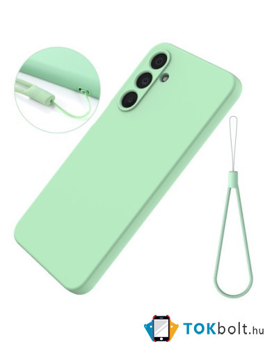 Rugalmas TPU tok Samsung Galaxy A16 4G / A16 5G készülékhez - ZÖLD