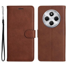 Oldalra nyíló tok Xiaomi Redmi 14C telefonhoz - BARNA