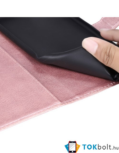 Oldalra nyíló tok Xiaomi Redmi 14C telefonhoz - RÓZSAARANY