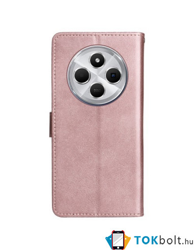 Oldalra nyíló tok Xiaomi Redmi 14C telefonhoz - RÓZSAARANY
