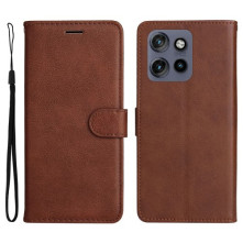 Oldalra nyíló tok Motorola Edge 50 Neo telefonhoz - BARNA