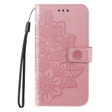 Oldalra nyíló tok Xiaomi Redmi 14C / Redmi 14R / Poco C75 telefonhoz - PINK