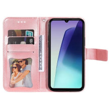 Oldalra nyíló tok Xiaomi Redmi 14C / Redmi 14R / Poco C75 telefonhoz - PINK