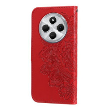 Oldalra nyíló tok Xiaomi Redmi 14C / Redmi 14R / Poco C75 telefonhoz - PIROS