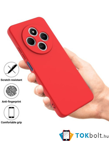 Rugalmas TPU tok Xiaomi Redmi 14C / Redmi 14R / Poco C75 készülékhez - PIROS