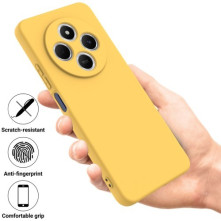 Rugalmas TPU tok Xiaomi Redmi 14C / Redmi 14R / Poco C75 készülékhez - SÁRGA