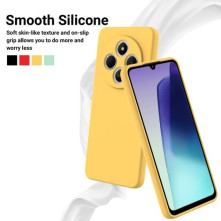 Rugalmas TPU tok Xiaomi Redmi 14C / Redmi 14R / Poco C75 készülékhez - SÁRGA