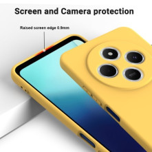 Rugalmas TPU tok Xiaomi Redmi 14C / Redmi 14R / Poco C75 készülékhez - SÁRGA