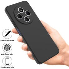 Rugalmas TPU tok Xiaomi Redmi 14C / Redmi 14R / Poco C75 készülékhez - FEKETE