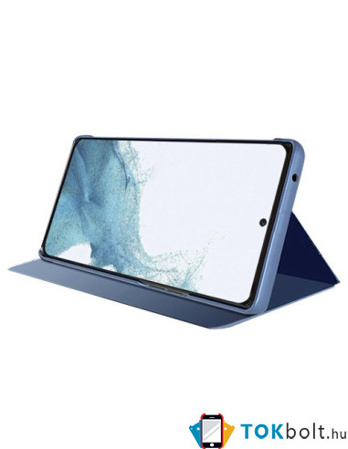 Flip telefontok átlátszó előlappal Samsung Galaxy A16 4G / A16 5G készülékhez - RÓZSAARANY