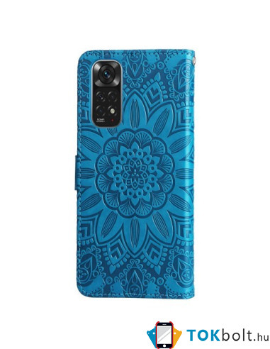 Oldalra nyíló tok Xiaomi Redmi 10/Redmi 10 2022/Redmi Note 11 4G/Redmi 10 Prime telefonhoz - KÉK