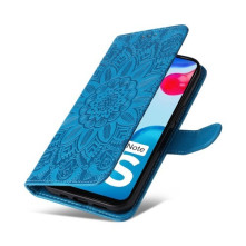 Oldalra nyíló tok Xiaomi Redmi 10/Redmi 10 2022/Redmi Note 11 4G/Redmi 10 Prime telefonhoz - KÉK