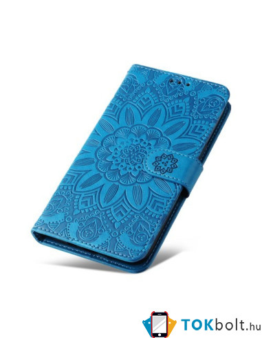 Oldalra nyíló tok Xiaomi Redmi 10/Redmi 10 2022/Redmi Note 11 4G/Redmi 10 Prime telefonhoz - KÉK