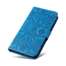 Oldalra nyíló tok Xiaomi Redmi 10/Redmi 10 2022/Redmi Note 11 4G/Redmi 10 Prime telefonhoz - KÉK