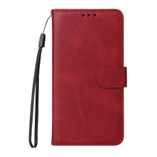 Oldalra nyíló tok Honor X6b telefonhoz - PIROS