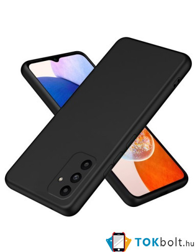Rugalmas TPU tok Samsung Galaxy A15 / A15 5G készülékhez - FEKETE