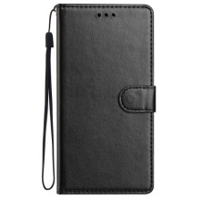 Oldalra nyíló tok Xiaomi Redmi Note 14 Pro 5G telefonhoz - FEKETE